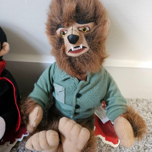 RARE* VINTAGE UNIVERSAL STUDIOS MONSTERS 1999 CVS STUFFINS- FULL 8-PC SET w/TAGS - Picture 3 of 15